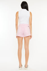 Kancan High Waist Raw Hem Denim Shorts - Trendy Summer Fashion for Women